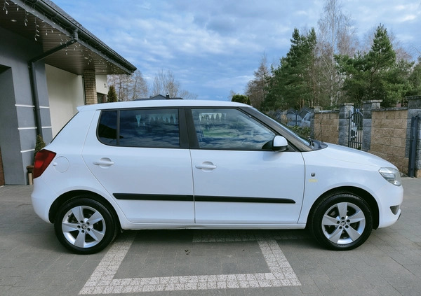 Skoda Fabia cena 18500 przebieg: 193000, rok produkcji 2013 z Warka małe 529
